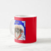 Tibetisch-Spaniel Kaffeetasse (Vorderseite Links)