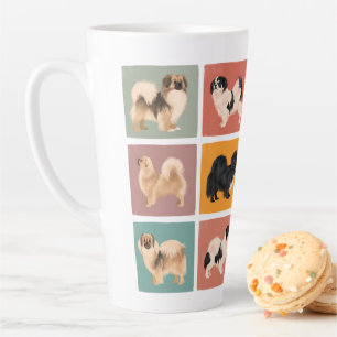 Tibetisch-Spaniel Latte-Tasse Milchtasse