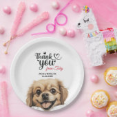 Tibetisch-Spaniel Pappteller (Party)