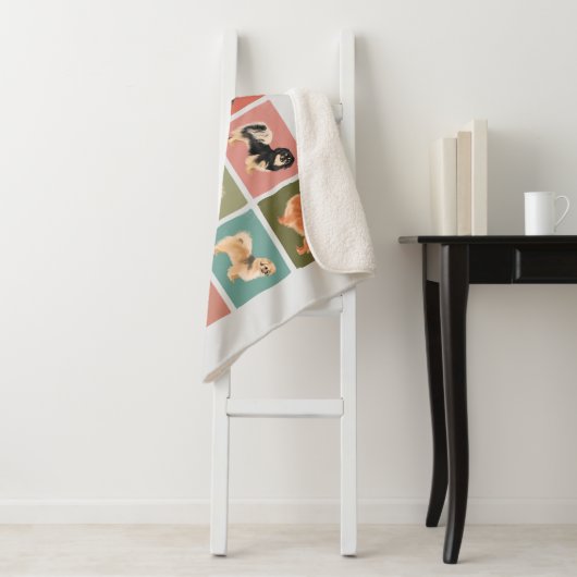 Tibetisch-Spaniel Sherpa Blanket Sherpadecke (Beispiel)