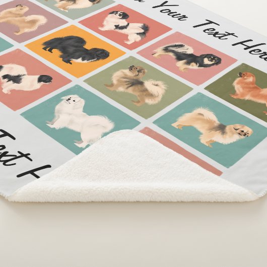 Tibetisch-Spaniel Sherpa Blanket Sherpadecke (3/4)