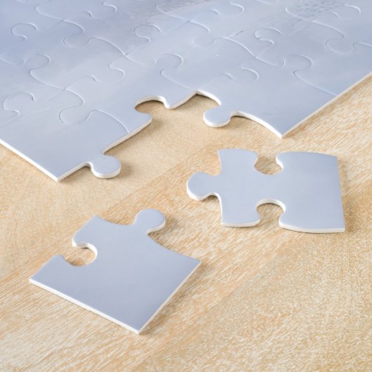 Tibetisch-Spanier lassen Weihnachten schneeweilen Puzzle (Seite)