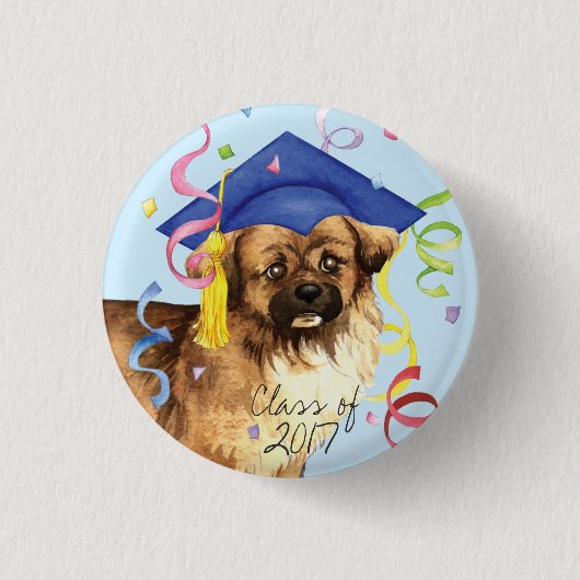 Tibetisch-Spanisch-Graduate Button (Vorderseite)