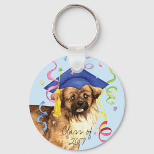 Tibetisch-Spanisch-Graduate Schlüsselanhänger