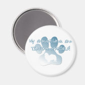 Tibetisch-Spanisch-Grandchildren Magnet (Vorderseite/Rückseite)