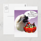 Tibetisch-Spanisch Halloween Candy Postkarte (Vorne/Hinten)