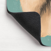 Tibetisch-Spanisch-Maus-Pad Mousepad (Ecke)