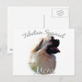 Tibetisch-Spanische Mama 2 Postkarte (Vorne/Hinten)