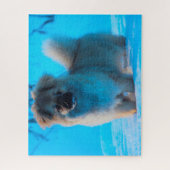 Tibetisch-Spanischer Hund Jigsaws Puzzle (Vertikal)