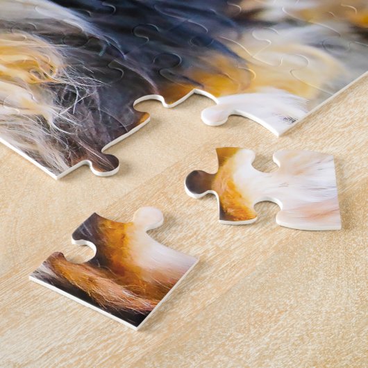 Tibetisch Spanischer Hund Jigsaws. Puzzle (Seite)