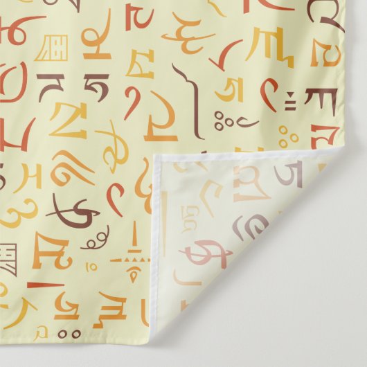 tibetisch wandteppich (Detail)