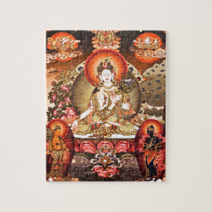 Tibetische buddhistische Kunst Puzzle