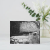 Tibetische Buspostkarte Postkarte (Stehend Vorderseite)