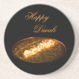 tibetische Butter Lamp Getränkeuntersetzer