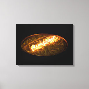 tibetische Butter Lamp Leinwanddruck