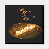 tibetische Butter Lamp Magnet (Vorne)