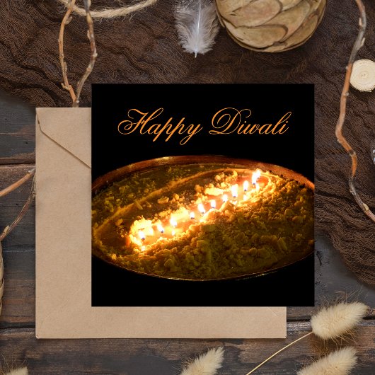 tibetische Butter Lamp Magnetkarte