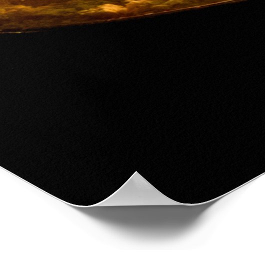 tibetische Butter Lamp Poster (Ecke)