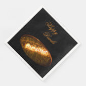 tibetische Butter Lamp Serviette (Ecke)