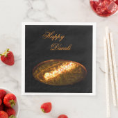 tibetische Butter Lamp Serviette (Beispiel)