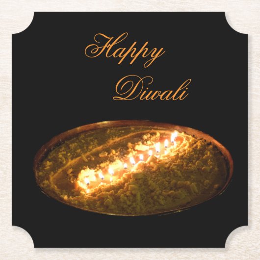 tibetische Butter Lamp Untersetzer (Vorderseite)