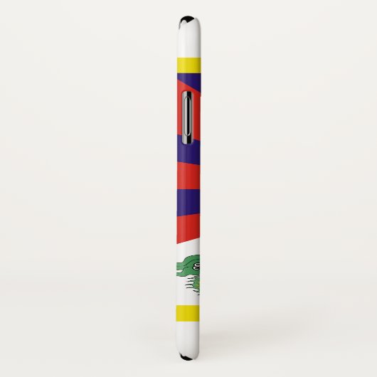 tibetische Flagge Case-Mate iPhone Hülle (Hinten/Rechts)