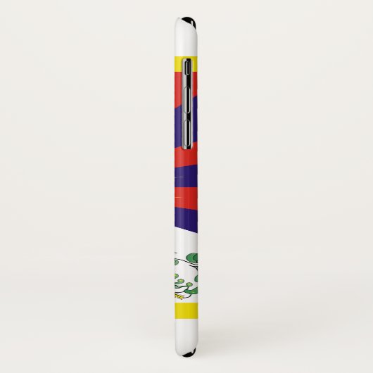 tibetische Flagge Case-Mate iPhone Hülle (Hinten/Links)