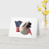 tibetische Flagge Karte (Gelbe Blume)