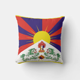 tibetische Flagge Kissen