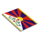 tibetische Flagge Notizblock (Rechte Seite)