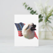 tibetische Flagge Postkarte (Stehend Vorderseite)