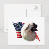 tibetische Flagge Postkarte (Vorne/Hinten)
