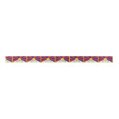 tibetische Flagge Satinband (Vorderseite)