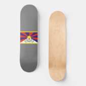 tibetische Flagge Skateboard (Vorderseite)