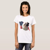 tibetische Flagge T-Shirt (Vorne ganz)