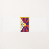tibetische Flagge (Tibet) Yogamatte (Vorderseite (Horizontal))