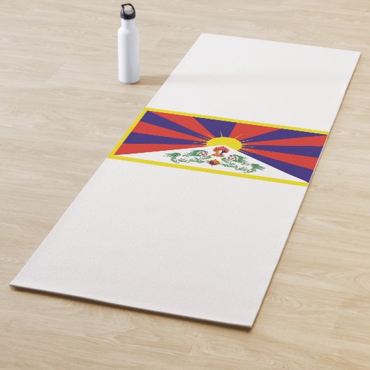 tibetische Flagge (Tibet) Yogamatte (Beispiel)
