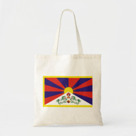 tibetische Flagge Tragetasche