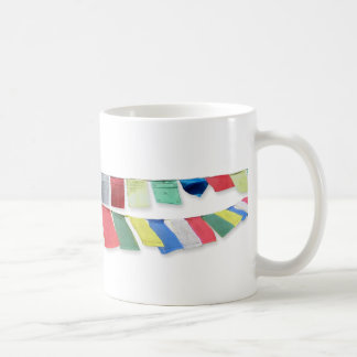 Tibetische Gebetsfahnen Kaffeetasse
