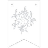 tibetische Gebetsflagge mit buddhistischen Symbole Wimpelkette (Zweite Fahne)