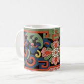 tibetische Jewel-Tasse Kaffeetasse (Vorderseite Links)