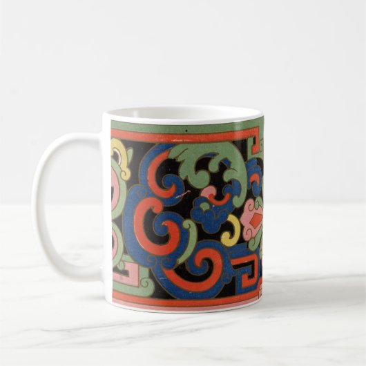 tibetische Jewel-Tasse Kaffeetasse (Links)