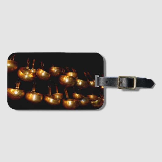 tibetische Ladle Gepäckanhänger (Vorderseite (Horizontal))