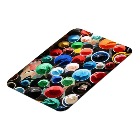 tibetische Malgeräte Magnet (Linke Seite)