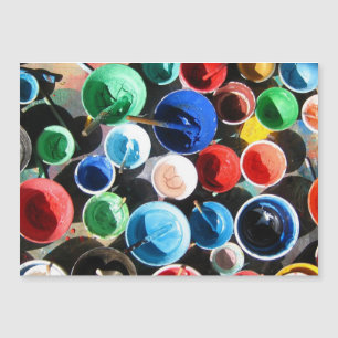 tibetische Malgeräte Magnetkarte