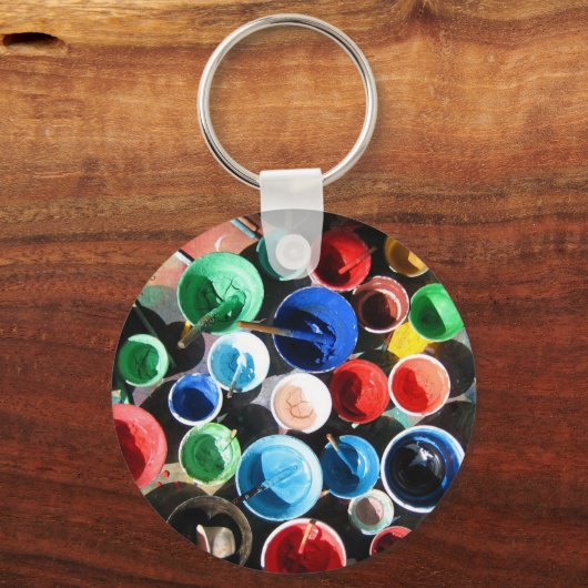 tibetische Malgeräte Schlüsselanhänger (Vorderseite)