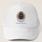 Tibetische Mastiff Logo Baseball Cap. Truckerkappe (Vorderseite)