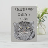 Tibetische Party Einladung für Katzen wild lebende (Stehend Vorderseite)