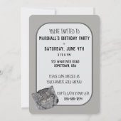 Tibetische Party Einladung für Katzen wild lebende (Rückseite)