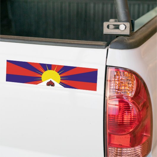 tibetischer Autoaufkleber (Auf Lkw)